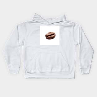 Coffee bean background Kids Hoodie